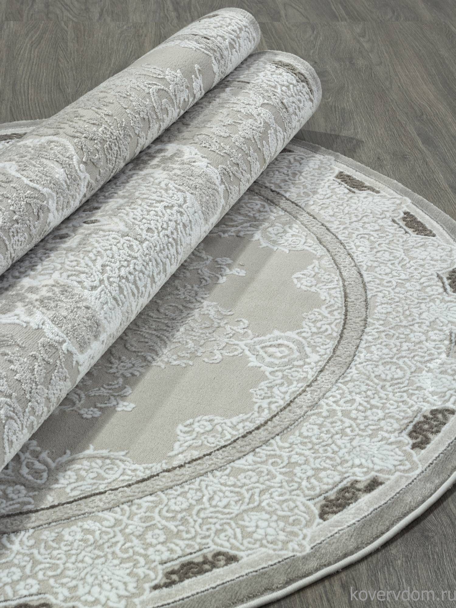 Ковер NENSI GL038A BROWN / BROWN Овал