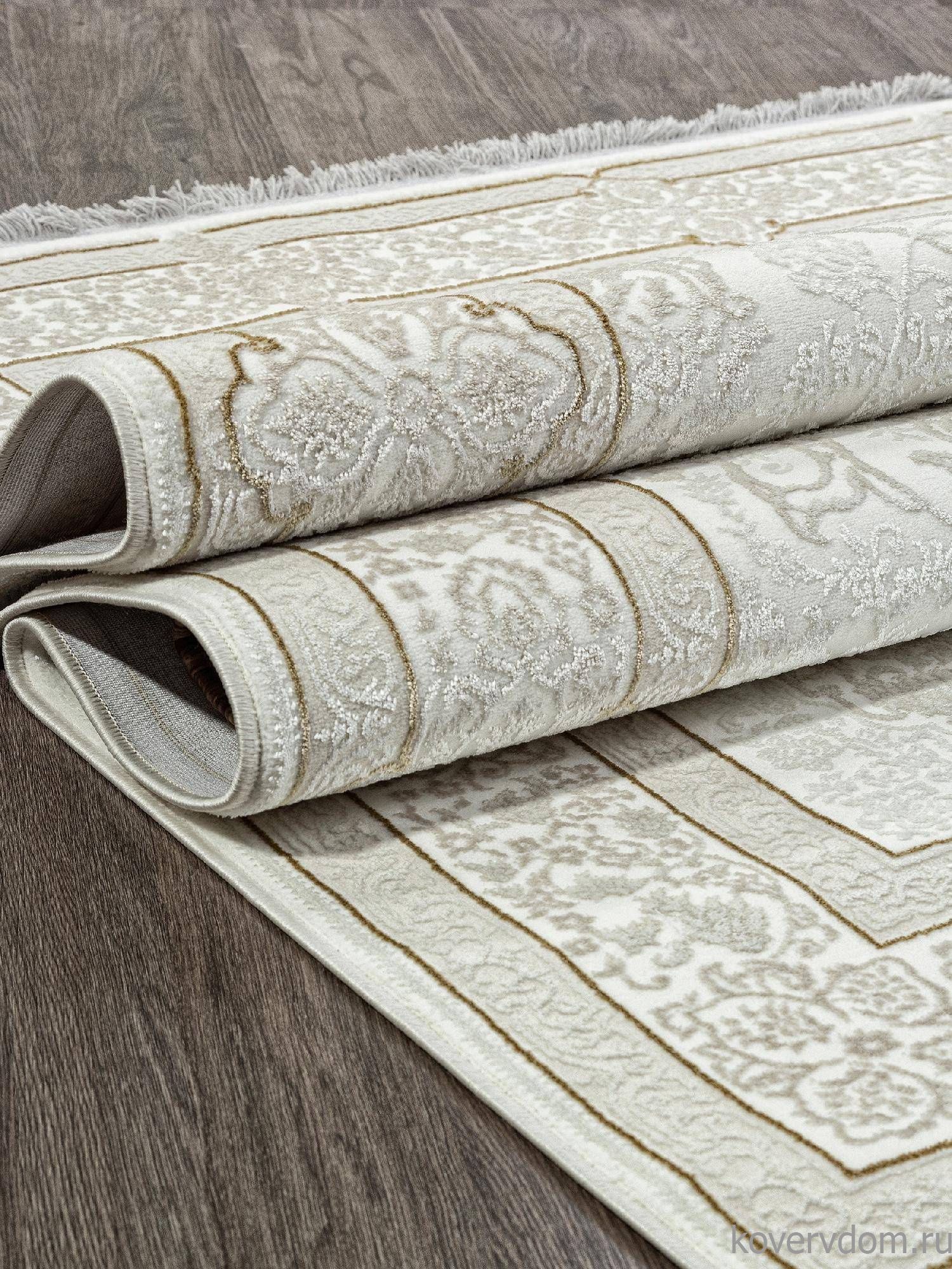 Ковер SANDALI-A 30031C CREAM / CREAM Ковер SANDALI-A 30031C CREAM / CREAM