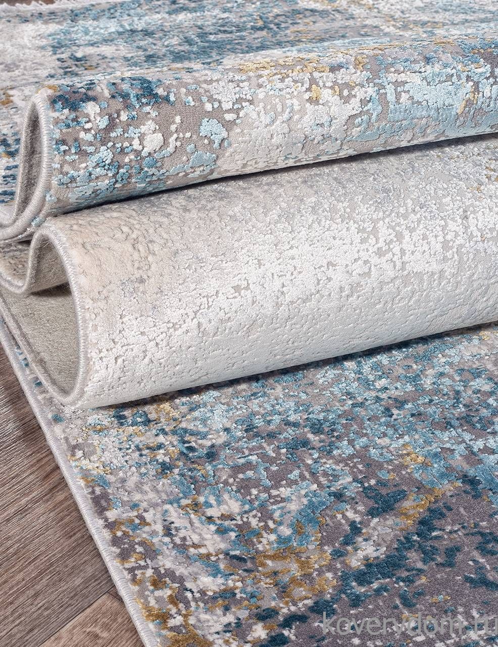 Ковер OLIMPOS M456B CREAM / BLUE