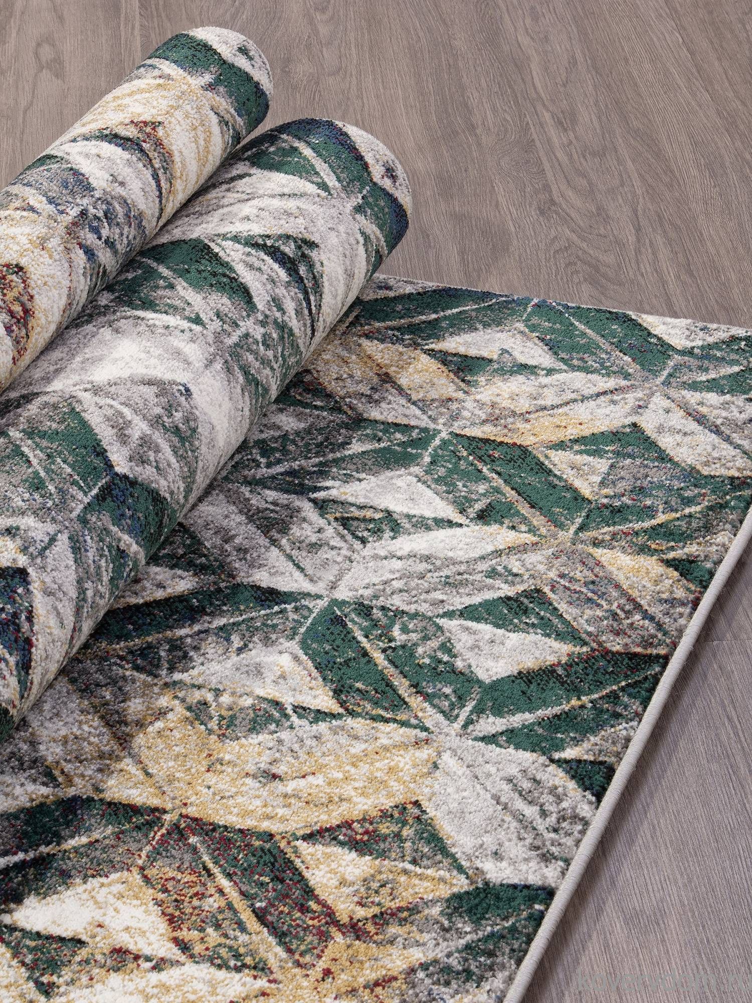 Ковер LONDON D834 GRAY-RED