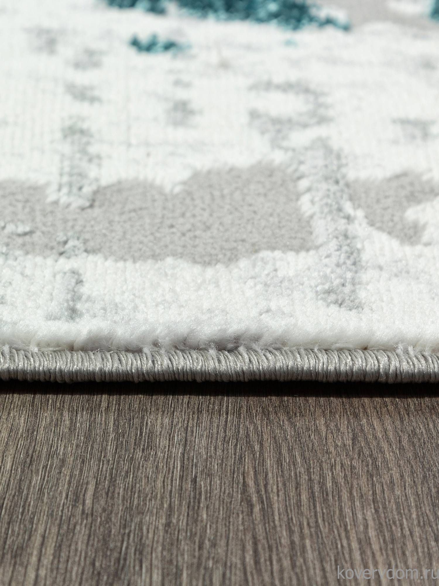 Ковер PALERMO-A F285 GRAY Овал