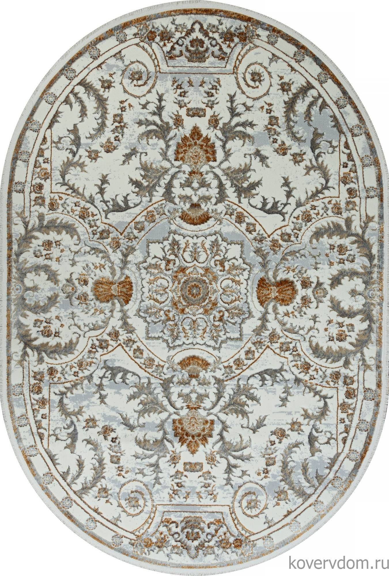 Ковер SAHARA 00765A GOLD FDY / CREAM HB Овал