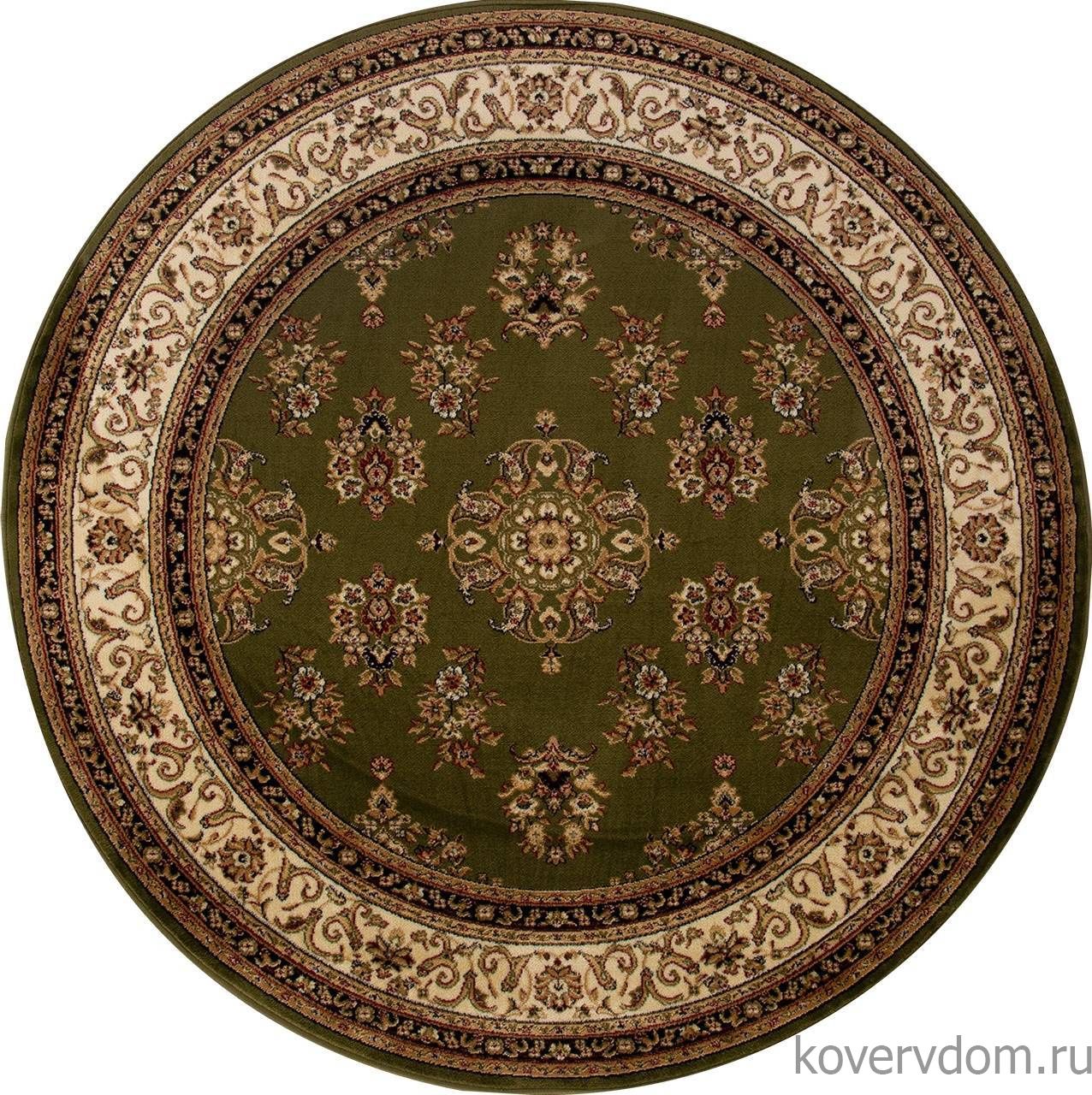 Ковер OLYMPOS d064 GREEN Круг