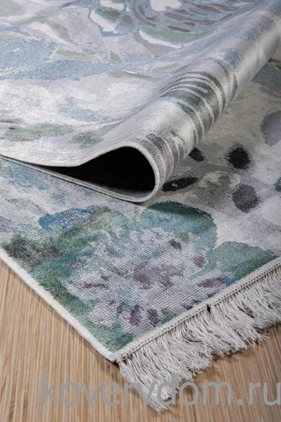 Ковер из вискозы и хлопка с цветами ROYAL PALACE 2020 17006 6767 Ковер из вискозы и хлопка с цветами ROYAL PALACE 2020 17006 6767