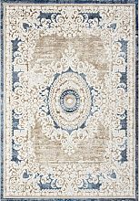 Ковер синий ANTEP-A O1701 630 CREAM / BLUE