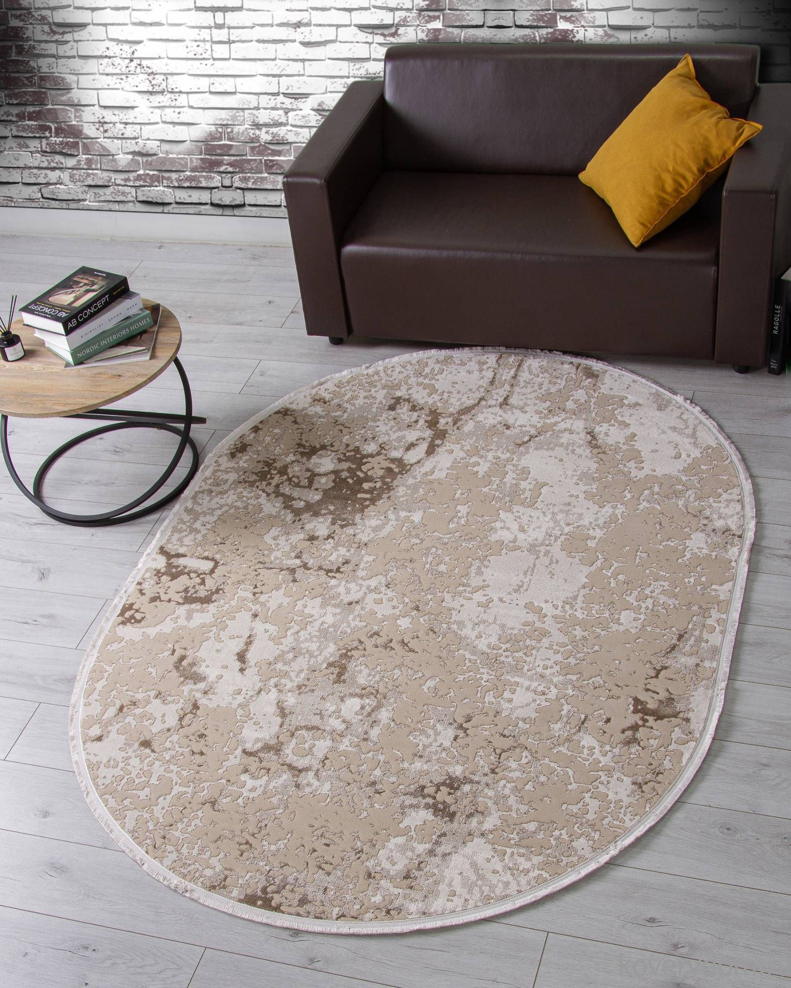 Ковер DOLCE F202 CREAM Овал