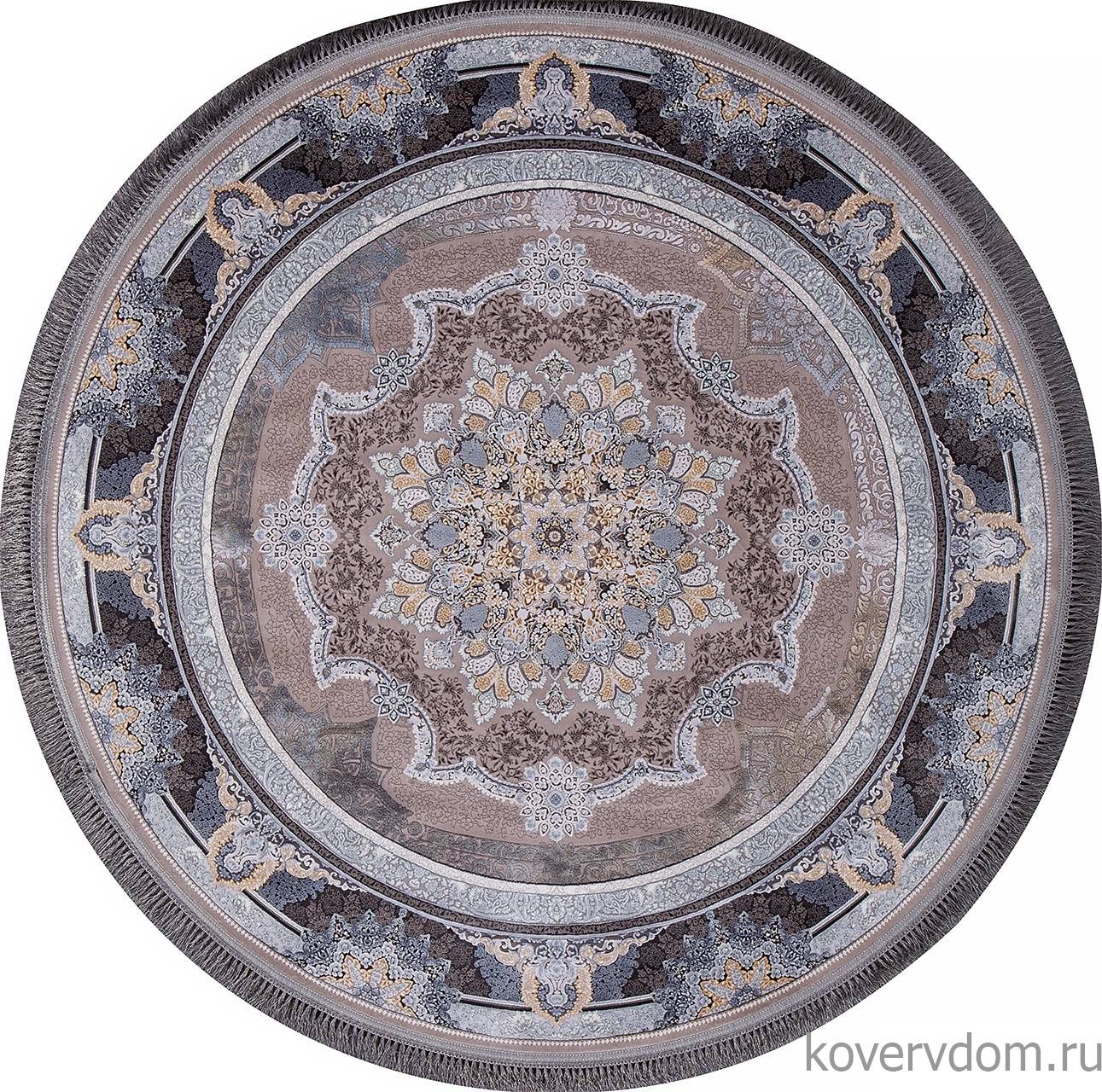 Ковер FARSI 1200 266 LIGHT GRAY Круг