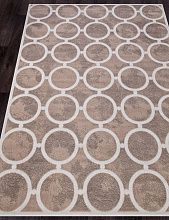 Ковер бежевый SIERRA-A D713 BEIGE-CREAM 2