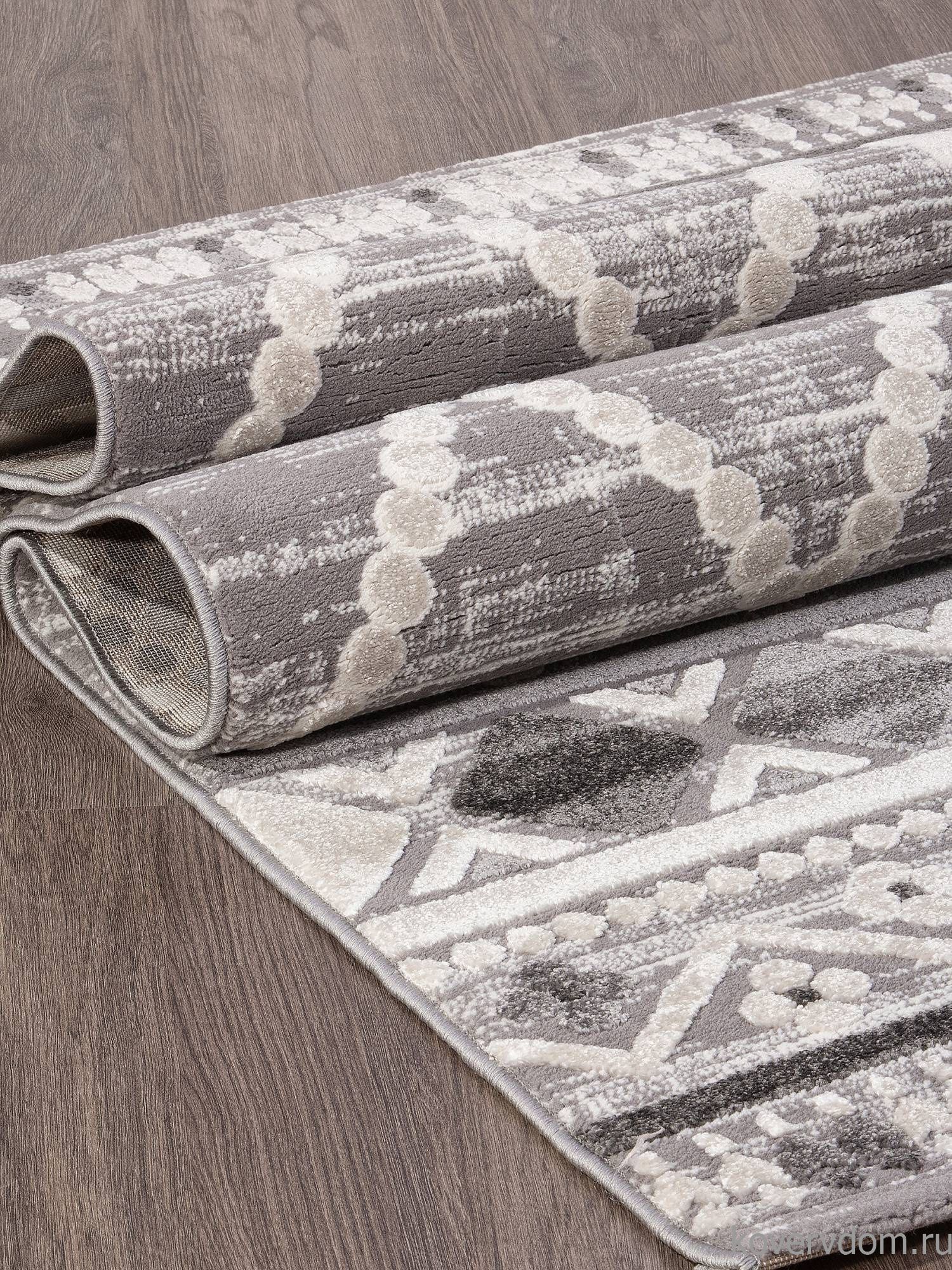 Ковер ECLIPSE QP03A WHITE / WHITE Ковер ECLIPSE QP03A WHITE / WHITE