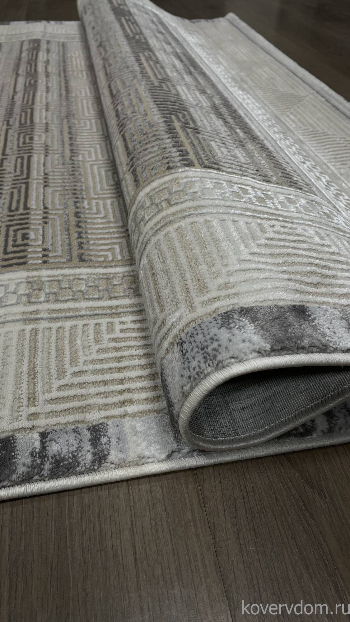 Ковер AMELI 9247A S.BEIGE / P.WHITE