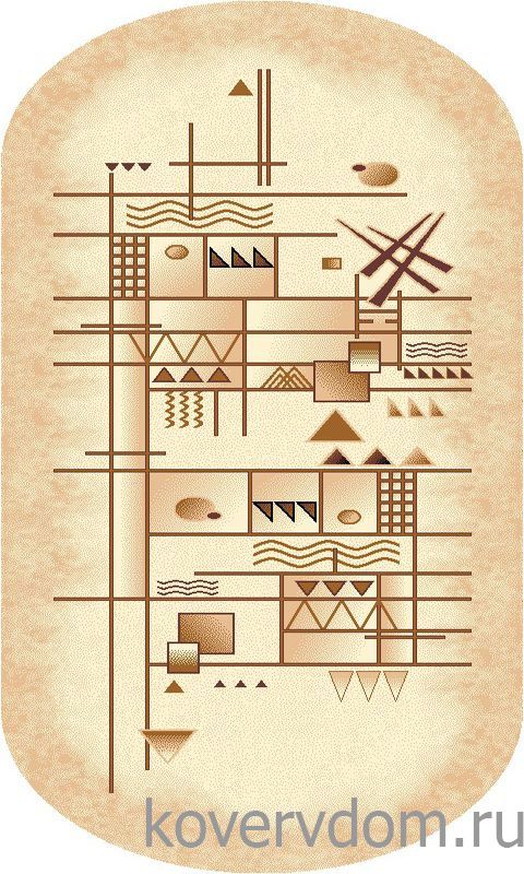 Ковер Золушка 30835-01 ОВАЛ 