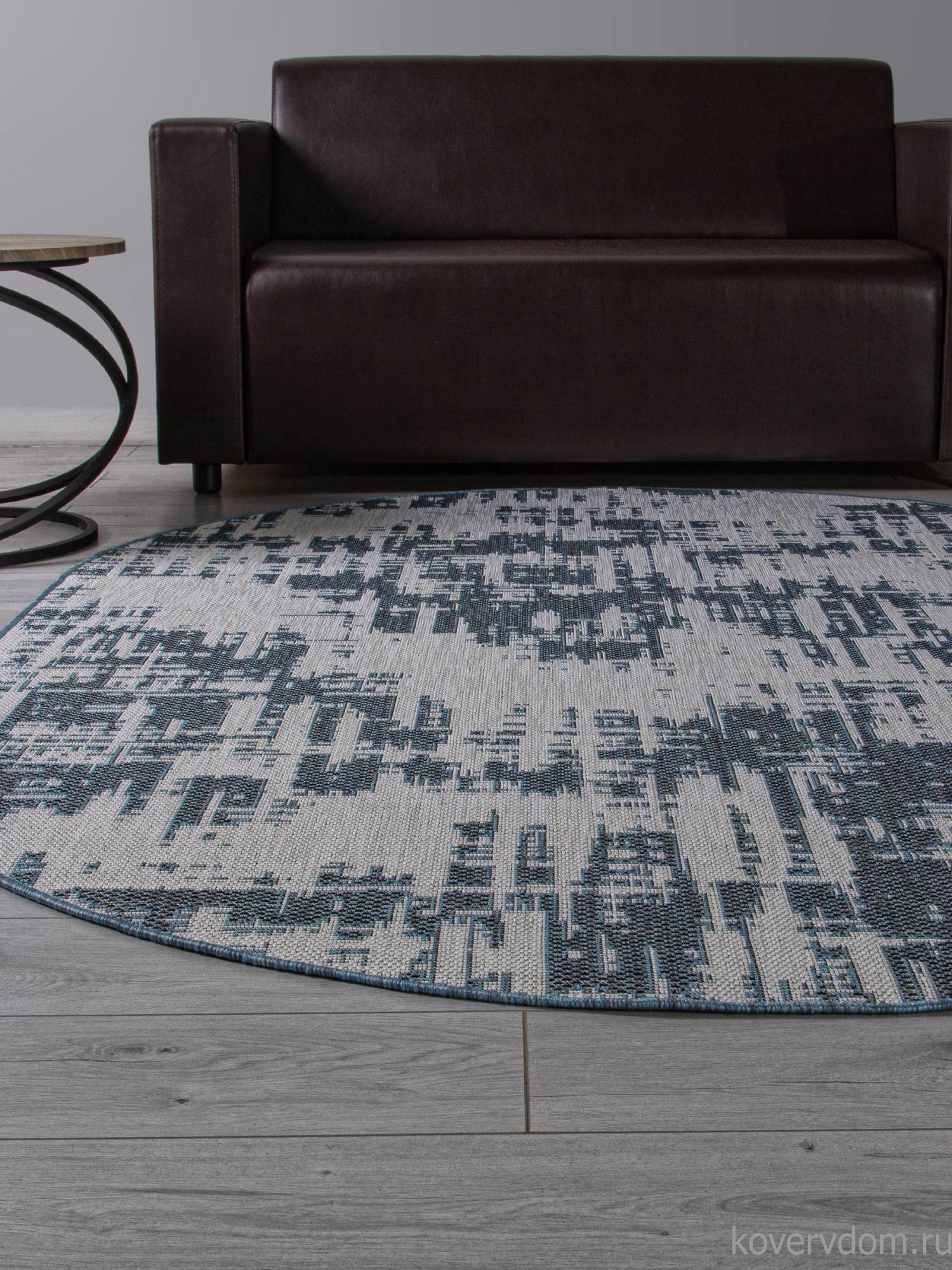 Ковер KAIR S144 BLUE Овал