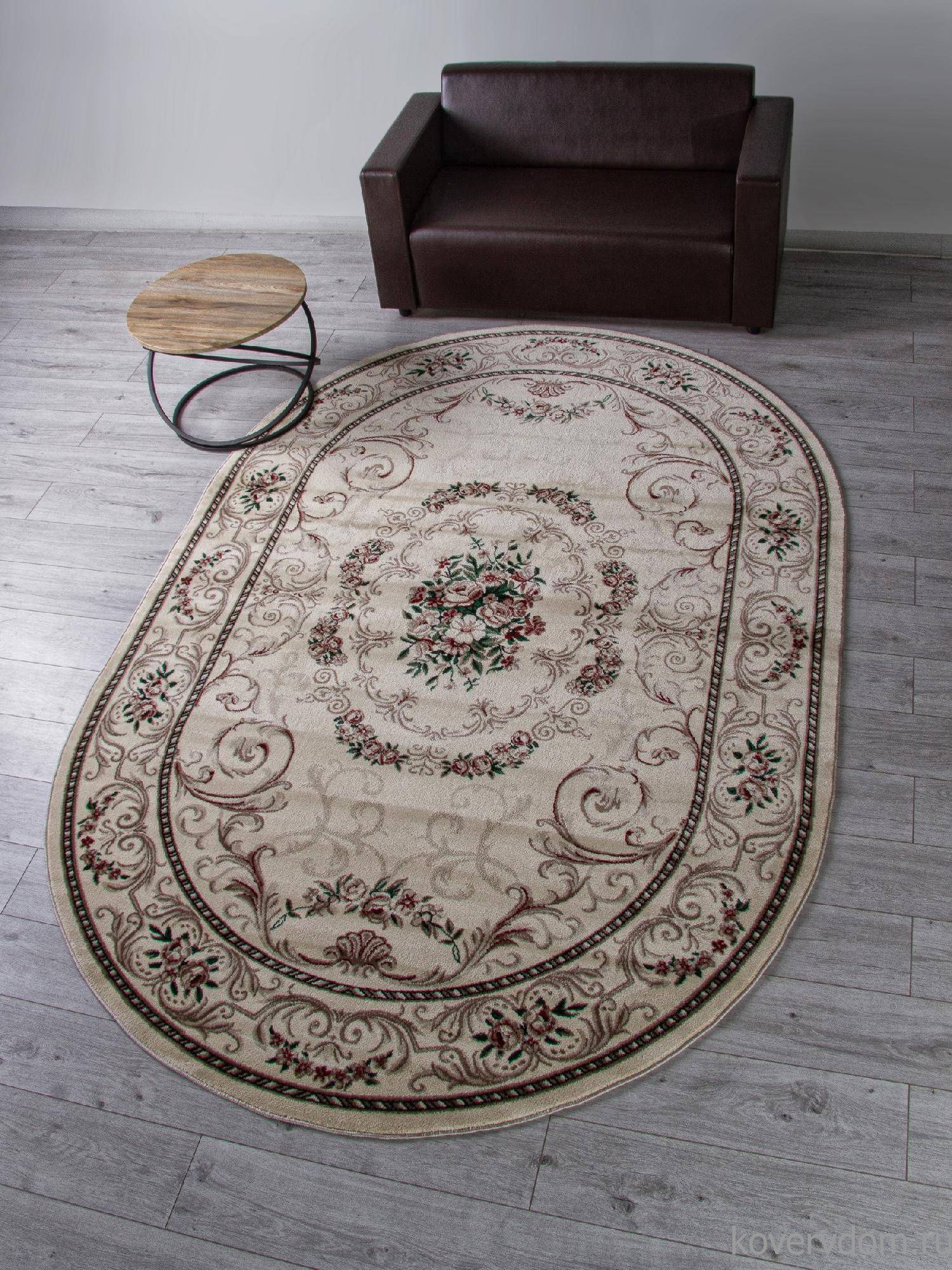 Ковер COLIZEY D066 CREAM Овал